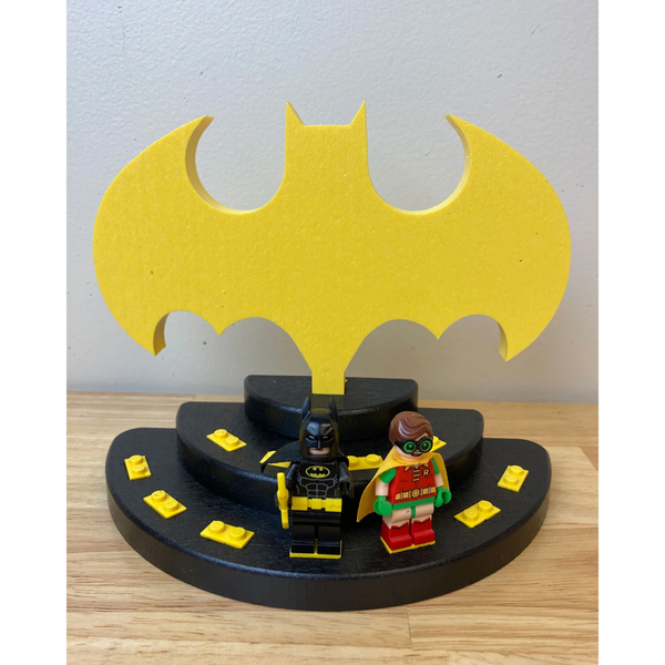 Minifigure Display - Bat (Yellow)