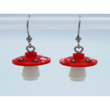 Mushroom Earrings - Custom LEGO Jewelry