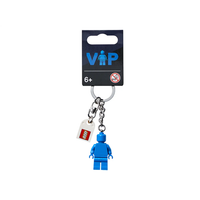 VIP Blue Minifigure - New LEGO Key Chain