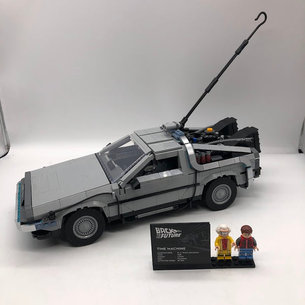 Back to the Future Time Machine 10300 - Used LEGO Icons Set