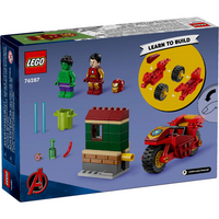 Iron Man with Bike and The Hulk 76287 - New LEGO Marvel Set