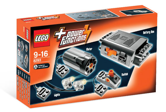 8293 Power Functions Motor Set - New, Sealed, Retired LEGO Power Functions Set