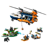 Jungle Explorer Helicopter at Base Camp 60437 - New LEGO City Set