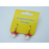 Mushroom Earrings - Custom LEGO Jewelry