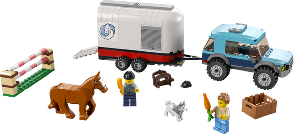 60327 Horse Transporter - Certified Used, 100% Complete LEGO City Set