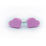 Heart Studs Earrings - Custom LEGO Jewelry