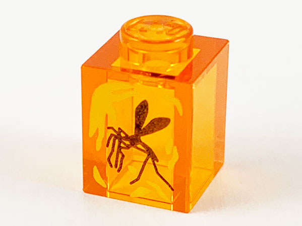 Mosquito in Amber