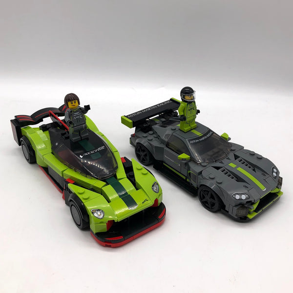 Aston Martin Valkyrie AMR Pro and Aston Martin Vantage GT3 76910 - Used LEGO Speed Champions Set