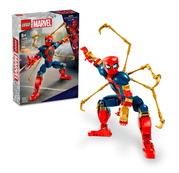 Iron Spider-Man Construction Figure 76298 - New LEGO Marvel Set