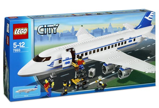 7893 Passenger Plane - New, Sealed, Retired LEGO® City Set