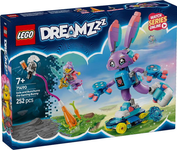 71490 Izzie and Bunchurro the Gaming Bunny - New LEGO Dreamzzz Set