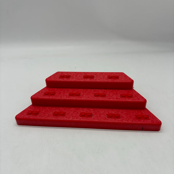 Minifigure Display - Podium (Red)