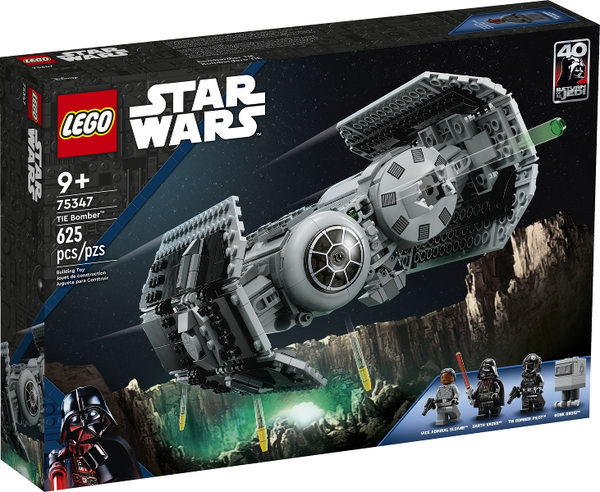 75347 TIE Bomber - New LEGO Star Wars Set [Seals Broken, Bags Sealed]