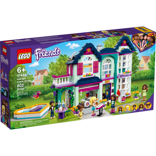 41449 Andrea's Family House - New, Sealed, Retired LEGO Friends Set