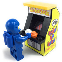 B3 Customs Q*Brick Arcade Machine made from LEGO parts