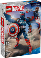 76296 New Captain America Construction Figure - New LEGO Marvel Set