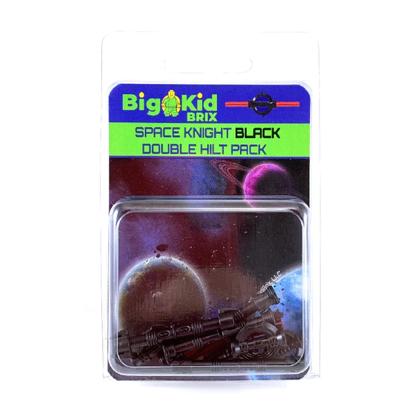 Space Knight Double Hilt Pack - Black - LEGO®-Compatible Accessories