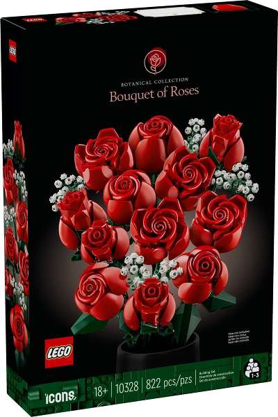 10328 Bouquet of Roses - New LEGO Botanical Collection Set