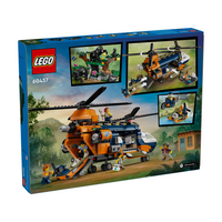 Jungle Explorer Helicopter at Base Camp 60437 - New LEGO City Set