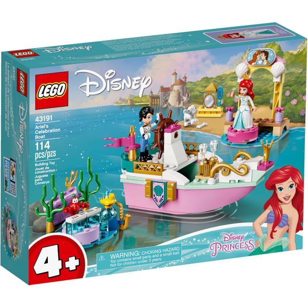 43191 Ariel's Celebration Boat - New, Sealed, Retired LEGO Disney Set