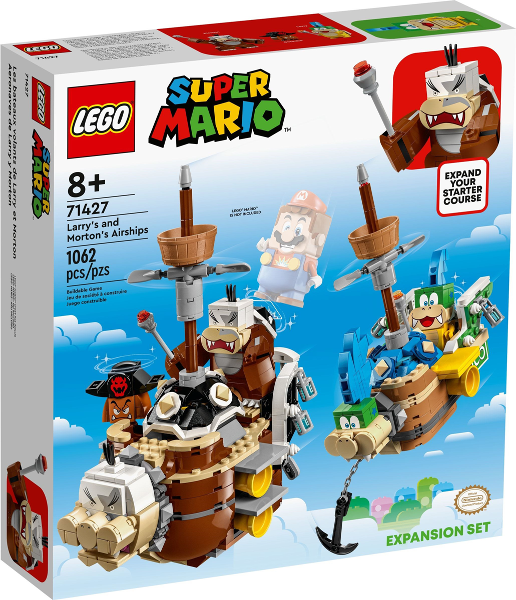 71427 Larry's and Morton's Airships - Expansion Set - New LEGO® Super Mario™️ Set