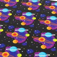 B3 Customs® 80's Arcade Carpet (Planets) - Custom Printed 6x6 Tile for LEGO MOCs