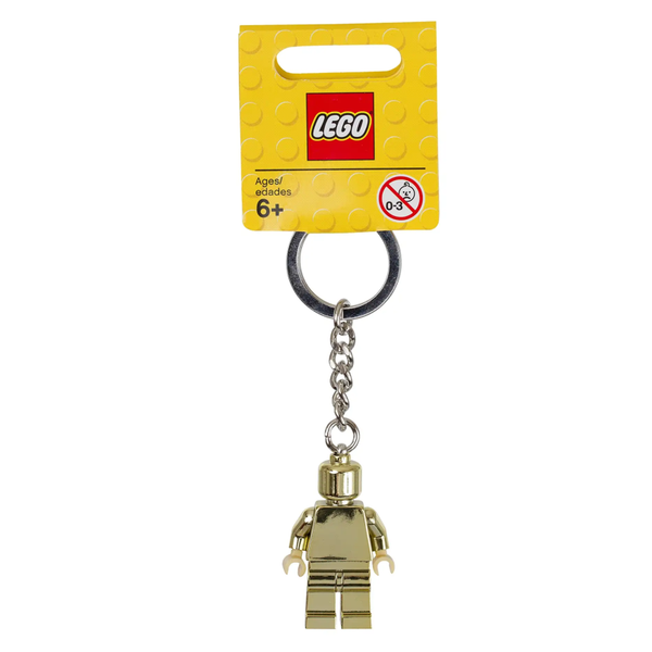 Gold Minifigure - New LEGO Key Chain