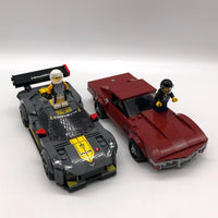 Chevrolet Corvette C8.R Race Car and 1968 Chevrolet Corvette 76903 - Used LEGO Speed Champions Set