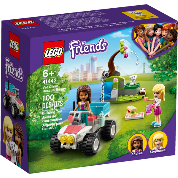 41442 Vet Clinic Rescue Buggy - New, Sealed, Retired LEGO Friends Set