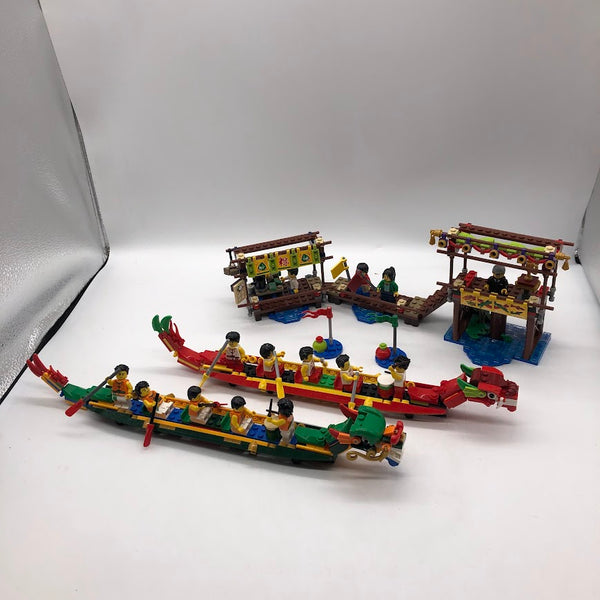 Dragon Boat Race 80103 - Used LEGO Holiday set