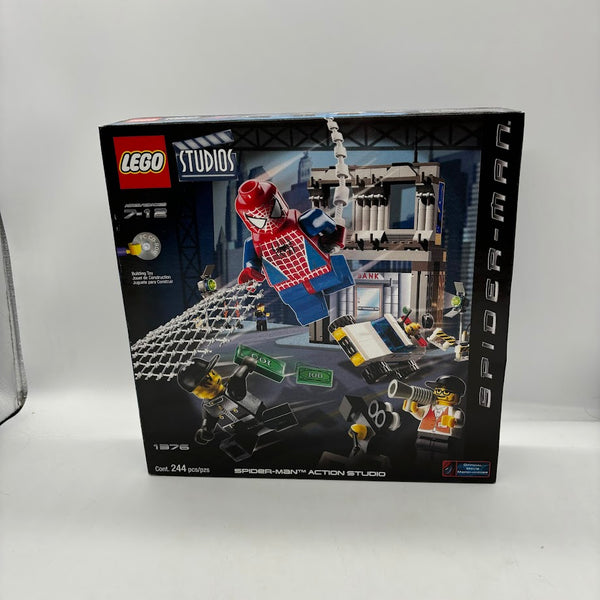 1376 Spider-Man Action Studio - New, Sealed, Retired LEGO® Studios Spider-Man Set