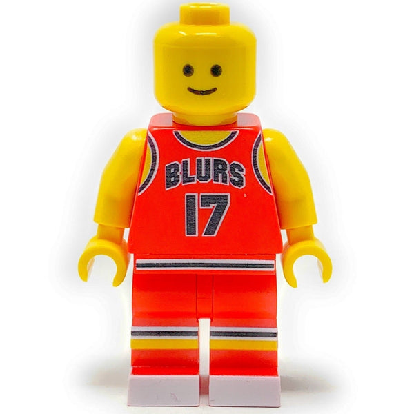 #17 Chicago Blurs - B3 Customs® Basketball Player Minifig