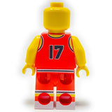 #17 Chicago Blurs - B3 Customs® Basketball Player Minifig