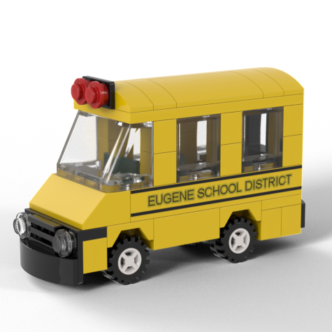 Eugene School District - School Bus Custom LEGO® Kit