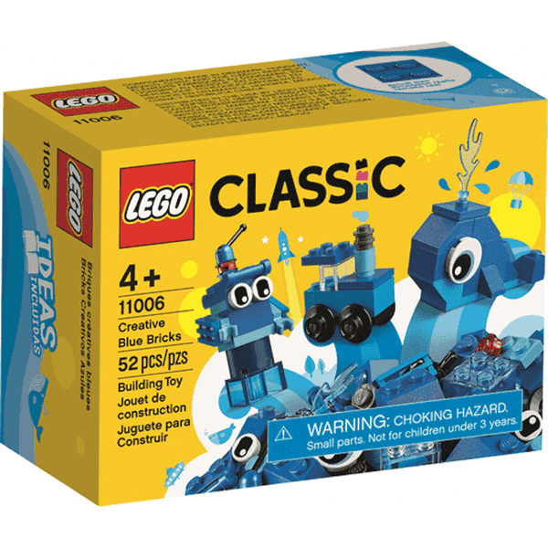 11006 Creative Blue Bricks - New, Sealed, Retired LEGO Classic Set