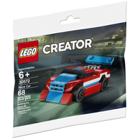 30572 Race Car Polybag - New, Sealed, Retired LEGO Creator Set