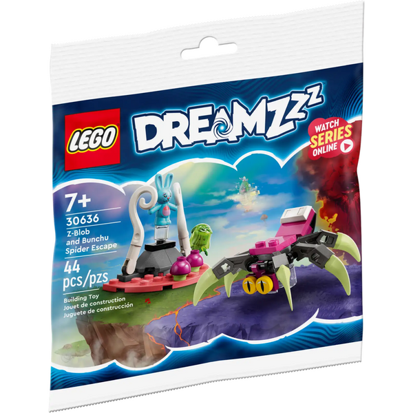 Z-Blob and Bunchu Spider Escape Polybag 30636 - New LEGO Dreamzzz Set