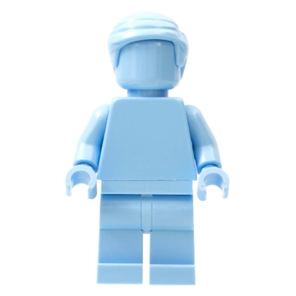 Everyone is Awesome Light Blue - Monochrome Minifigure