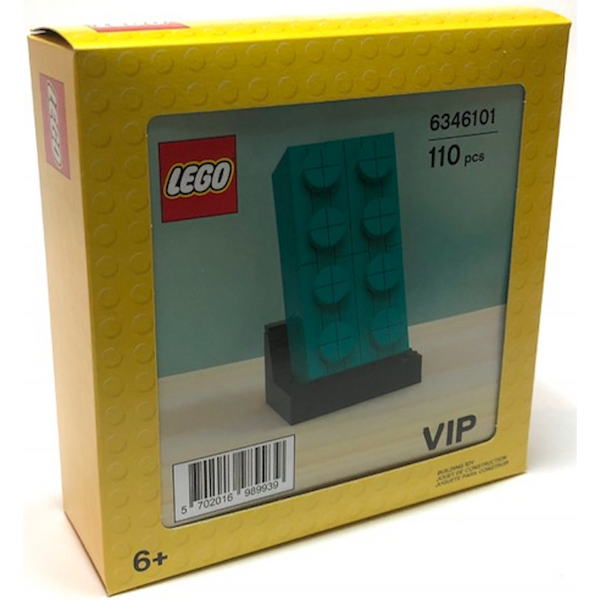 2x4 Teal Brick - New, Sealed, Retired LEGO Set