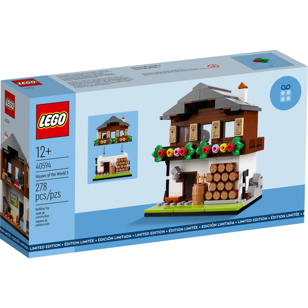 Houses of the World 3 40594 - New, Retired LEGO Set