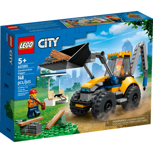 Construction Digger 60385 - New LEGO City Set