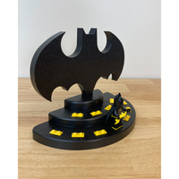 Minifigure Display - Bat (Black)