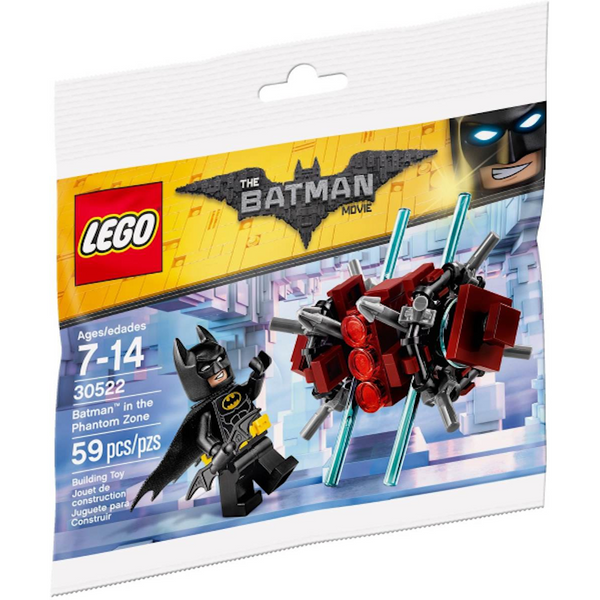 30522 Batman in the Phantom Zone polybag - New, Sealed, Retired LEGO Batman Movie Set