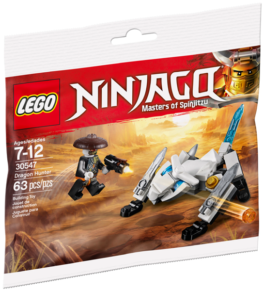 30547 Dragon Hunter Polybag - New, Sealed, Retired LEGO Ninjago Set