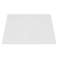 LEGO® Baseplate 10"x10" - White