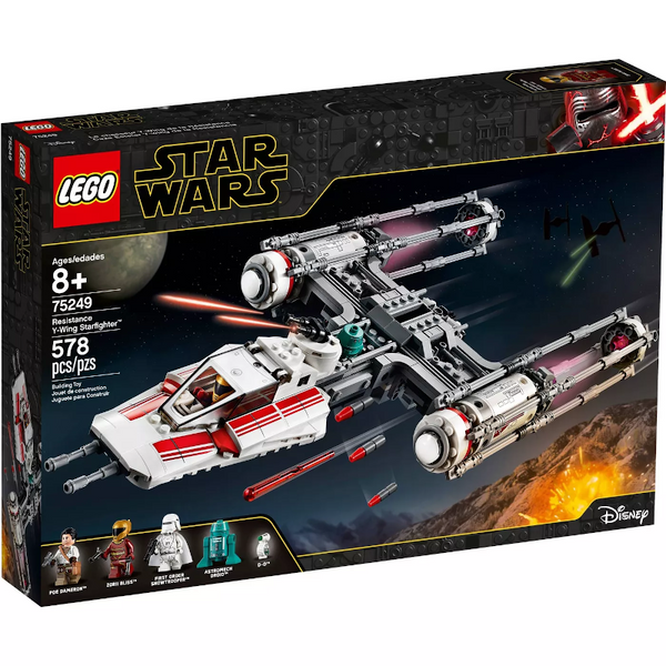 Resistance Y-Wing Starfighter™ 75249 - New, Sealed, Retired LEGO® Star Wars™️ Set