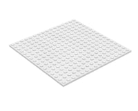 White - 5"x5" LEGO® Plate