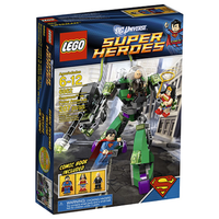 6862 Superman vs. Power Armor Lex - New, Sealed, Retired LEGO Super Heroes Set